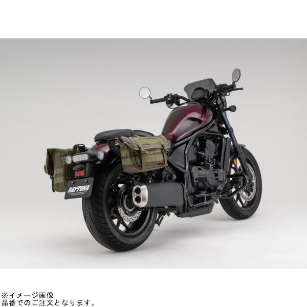 ラック DAYTONA（デイトナ） 30849 DHS-28 サドルバッグWR 10L グリーン : S