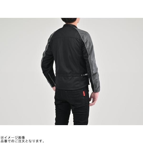 DAYTONA デイトナ 37088 DJ-003 メッシュシングルライダース グレー サイズ:S_1