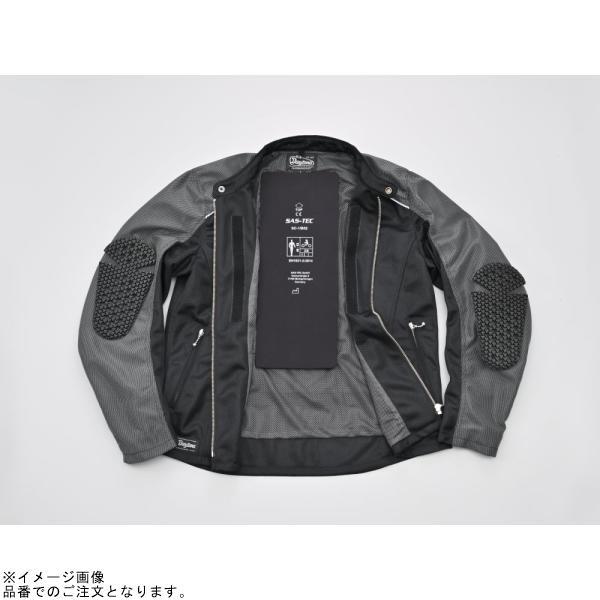 DAYTONA デイトナ 37088 DJ-003 メッシュシングルライダース グレー サイズ:S_5