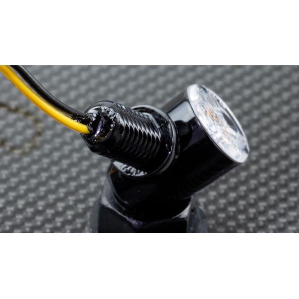 KIJIMA - キジマ 219-5201 ウインカー照明ランプ Nano3 ブレットスタイル シングル 琥珀色 12V1.35W 2個