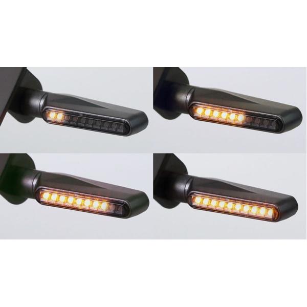 KIJIMA キジマ 219-5178A ウインカーランプ シーケンシャル TRX スモークレンズ LED 12V1.7W 2個SET_1