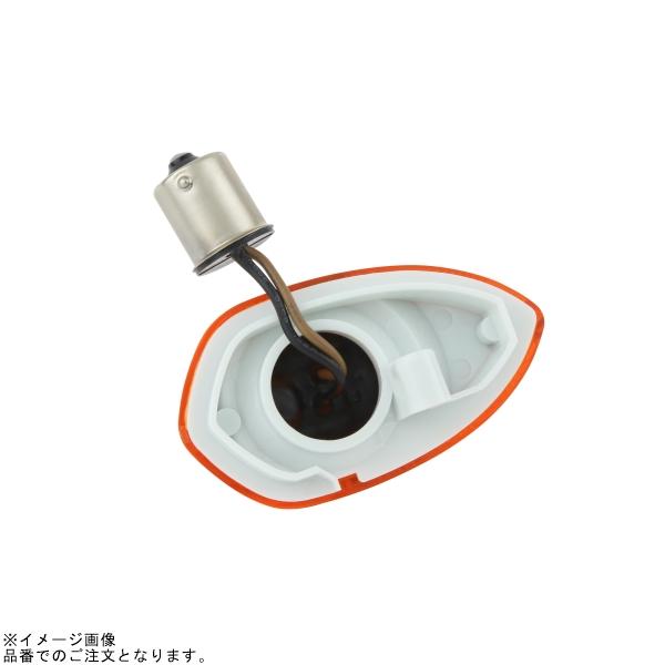 POSH ポッシュ 065007 LEDコンバージョンキットシーケンシャルウインカーキットヤマハ純正タイプ オレンジレンズ_8