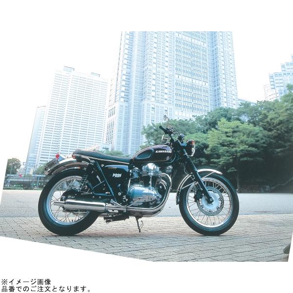 POSH スリップオンキャプトンマフラーw650 W1復活♪ POSHスリップオン
