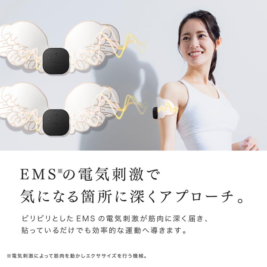 EMS 腹筋 パッド ダイエット器具 MYTREX公式 貼るだけ Angel 美脚 太もも 筋トレ ギフト 医療用 ダイエット エクササイズ マッサージ 器  女性 男性 敬老の日｜s-pln｜07