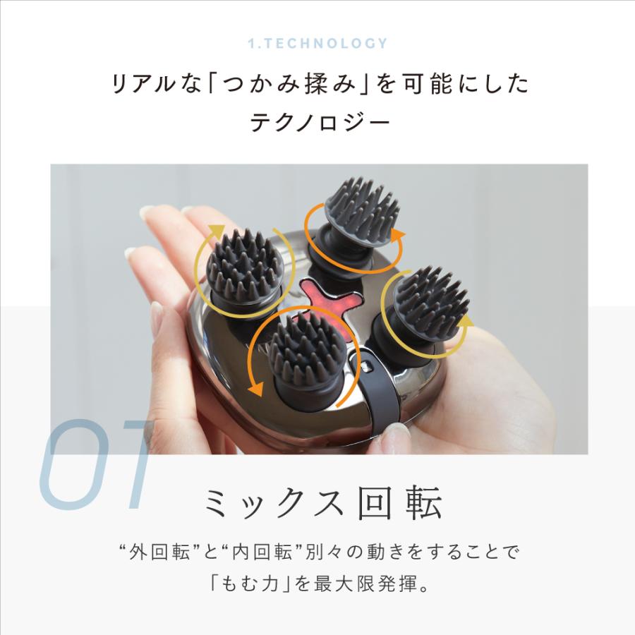 ヘッドスパ 家電 頭皮マッサージ器 自宅 頭皮エステ 男性 女性 フェイス 頭皮ケア  洗浄 揉み 電動 ブラシ 防水 グッズ ミニ 小型 軽量  美容  Homia 敬老の日 | Homia | 07