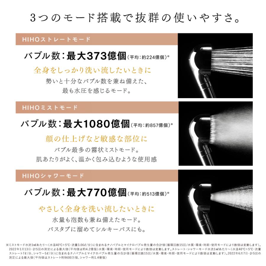 MYTREX（マイトレックス） 「公式」シャワーヘッド 公式 HIHO FINE