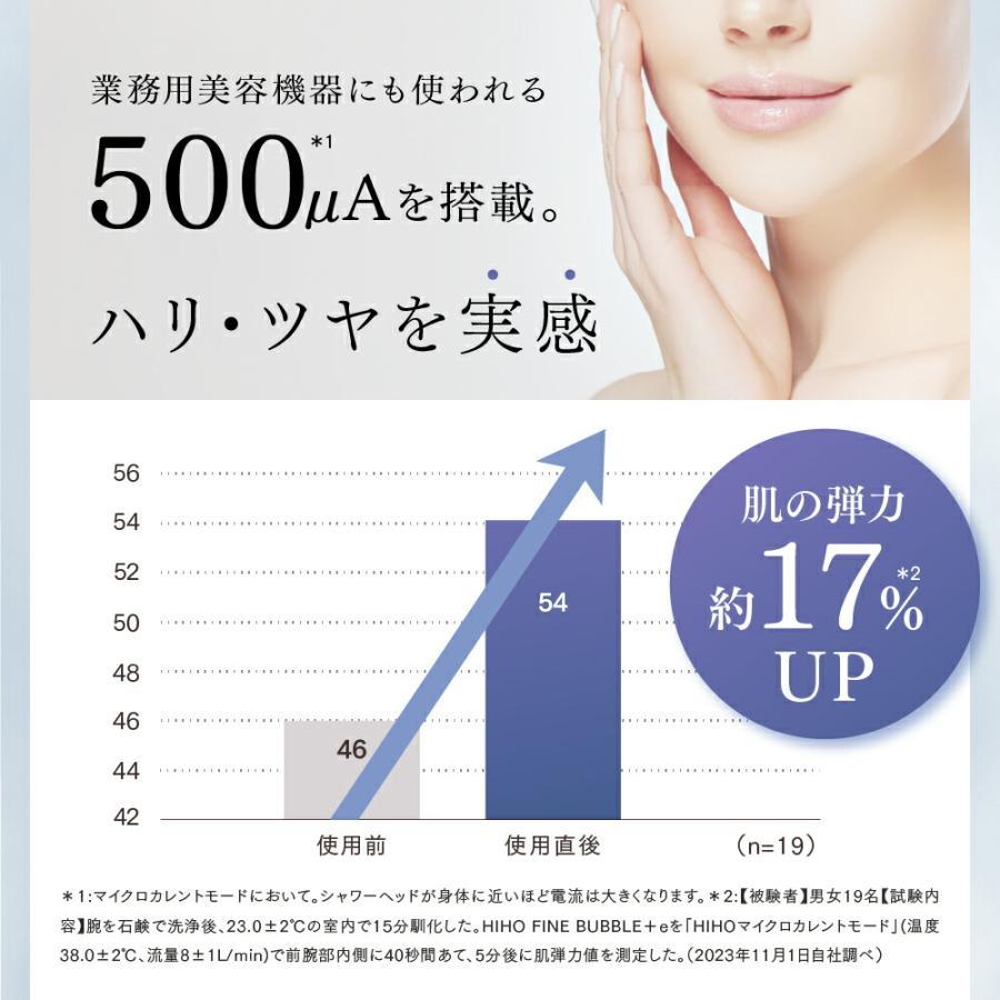「公式」 シャワーヘッド MYTREX HIHO FINE BUBBLE+e ナノバブル 節水 ミスト 美髪 美容 美肌 塩素除去 頭皮 毛穴 汚れ 洗浄力 爆買 | MYTREX | 06