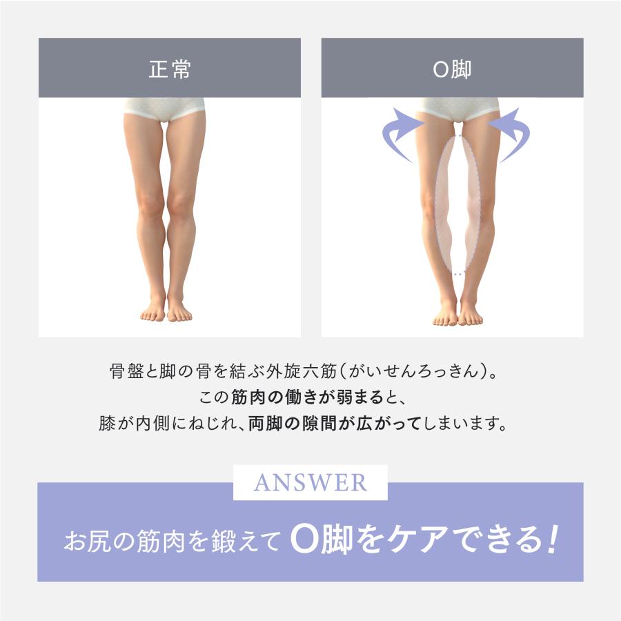 MYTREX O脚矯正 サポート MODIFIT LEG グッズ 骨盤 ゆがみ お尻