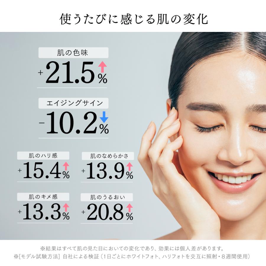 MYTREX 【30日間返品保証】マルチヘッド美顔器 ホワイトフォト 