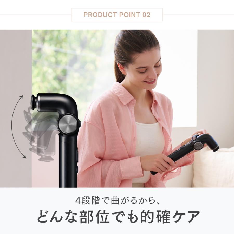 筋膜リリース REBIVE EX HANDY 角度調整 マッサージ器 マッサージガン