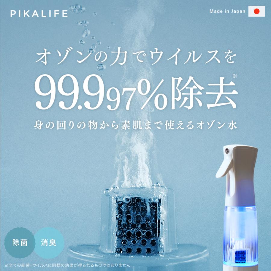 PIKA LIFE Ozone Mist 専用 交換用 スプレーノズル ピカライフ オゾンミスト 除菌 消臭 オゾン オゾン水 ウイルス除去｜s-pln｜03