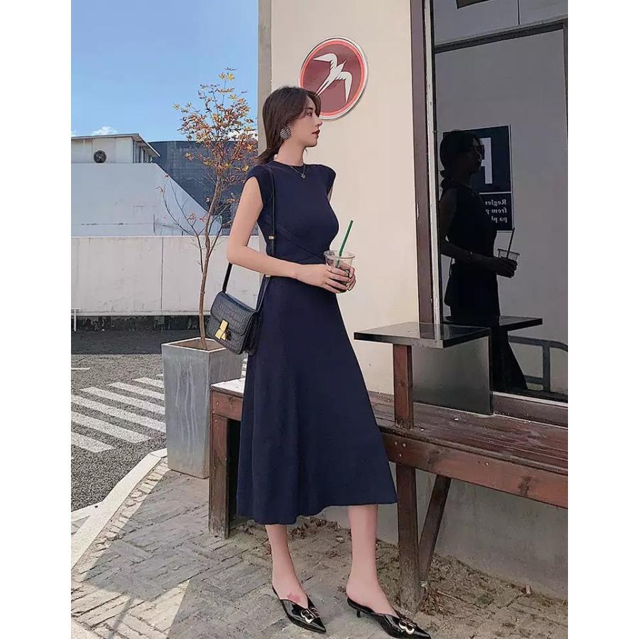 ワンピース レディース 上品 韓国 エレガント 春夏 ２０代 ３０代 ４０代 飲み会 デート 人気 清潔感 タンクトップドレス Sp0010 S Port Online 通販 Yahoo ショッピング