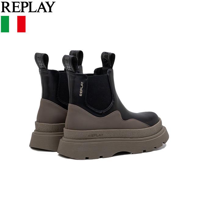 Âスター様購入品　REPLAY　リプレイ　サイドゴアブーツ　45 29センチ REPLAY 再値下げ SALE セール 30%OFF ショップ袋おまけ付 2024