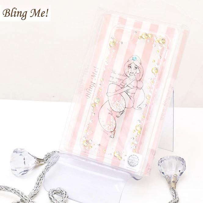 Bling Me Disney コラボ キラキラ スマホケースjasmin ジャスミンiphone Case 7 8用 6 6s可 返品不可 5のつく日 4 642 Jasmin 7 Prologue ヤフー店 通販 Yahoo ショッピング