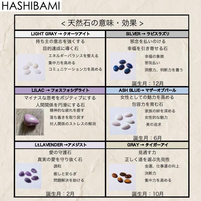 ショップ袋おまけ付 Hashibami ハシバミ  ジェムストーン　本革　長財布　レザー ロングウォレット　    正規品 返品不可｜s-prologue｜03