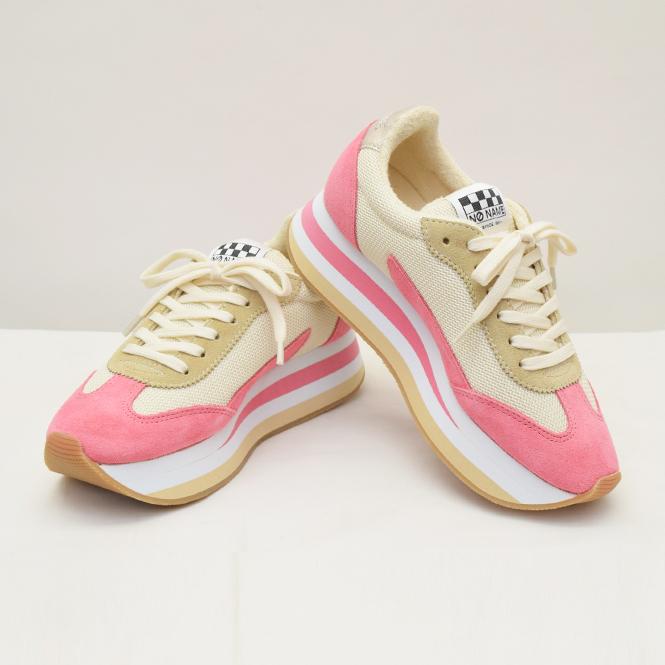 NO NAME 厚底ボーダーソールスニカーFLEX no name ノーネーム】ボーダーライン厚底スニーカーtokyo-01123 | prol