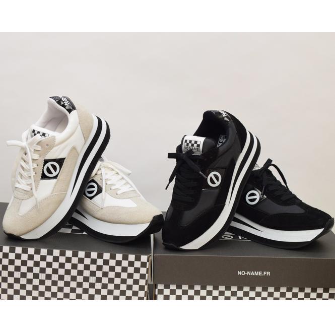 ※一部予約2月-3月納期 600円割引  no name ノーネーム ナイロン×スエードスニーカーFLEX  正規品※予約はクーポン無効 | NO NAME | 04