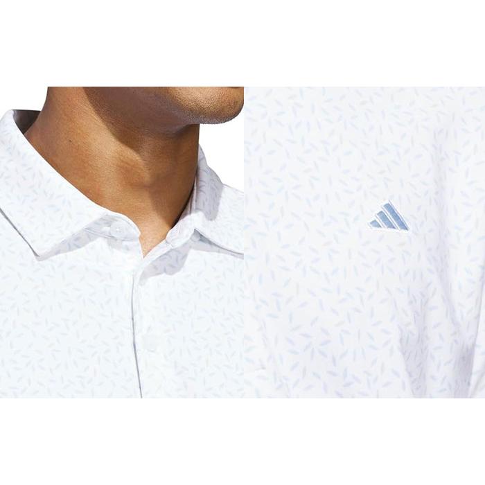 ADIDAS GOLF アディダス ゴルフ リーフモチーフ 半袖 ポロシャツ RG557