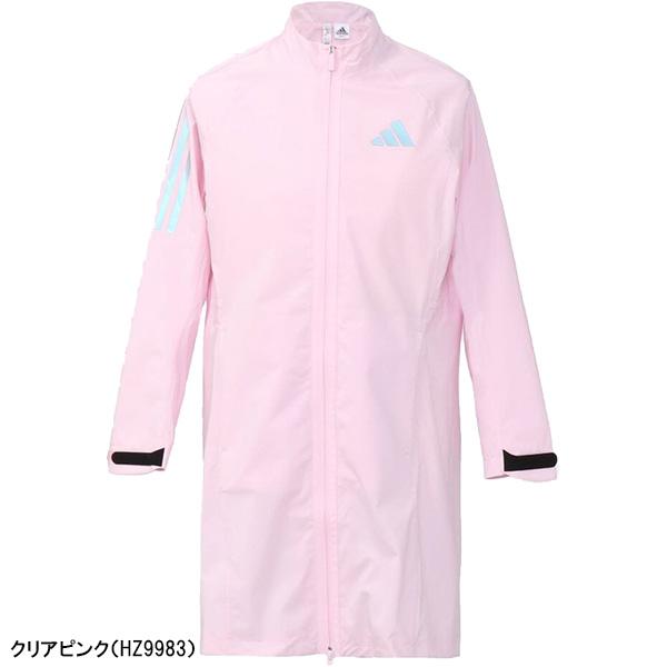 【新品未使用】アディダスゴルフ　レインウェア　セットアップ　千鳥格子　Lサイズ レディース アディダス ゴルフ 長袖 RAIN. RDY レインワンピース BXE40