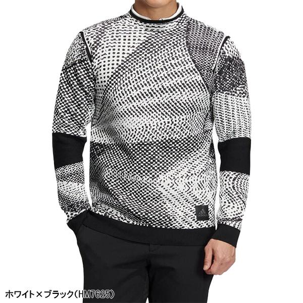 アディダス ゴルフ 長袖 クルーネックセーター メンズ CC001 PRIMEKNIT