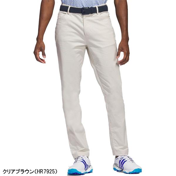 adidas アディダス ゴルフウェア EEW58 ストレッチ 5ポケット ベーシック パンツ アディダス ゴルフ ロングパンツ ストレッチ 5ポケットベーシック