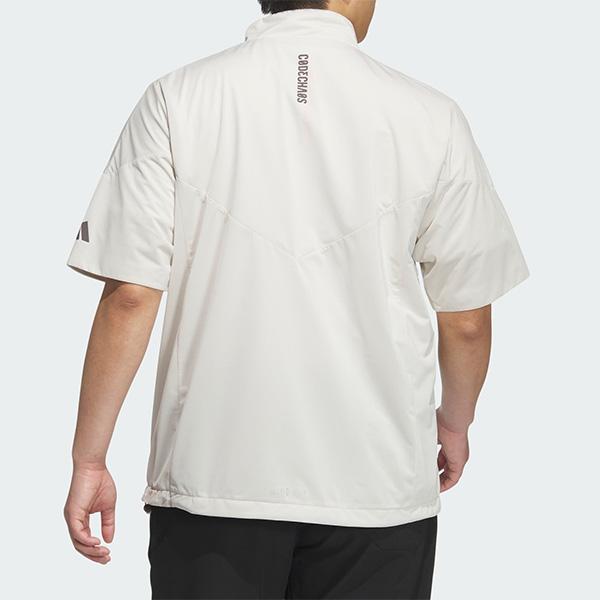 ADIDAS GOLF アディダス ゴルフ 半袖 ハーフジップ ウィンド コード
