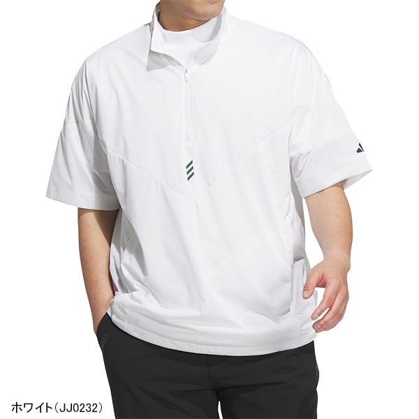 ADIDAS GOLF アディダス ゴルフ 半袖 ハーフジップ ウィンド コード