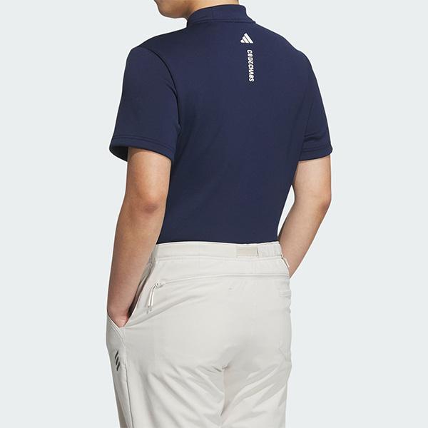 ADIDAS GOLF アディダス ゴルフ 半袖 モックネックシャツ コードカオス
