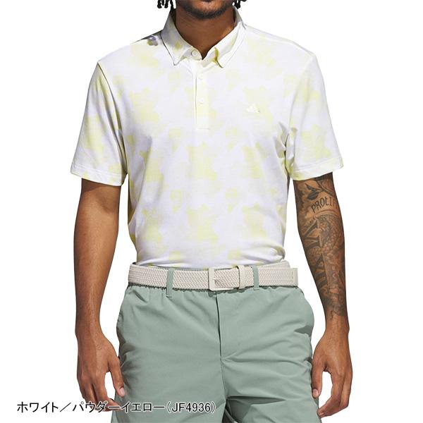 ADIDAS GOLF アディダス ゴルフ 半袖 ポロシャツ GO-TO プリント