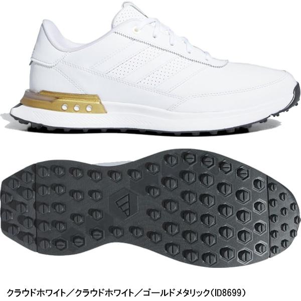 STAN SMITH アディダス ゴルフシューズ S2G SL レザー 24 スパイクレス