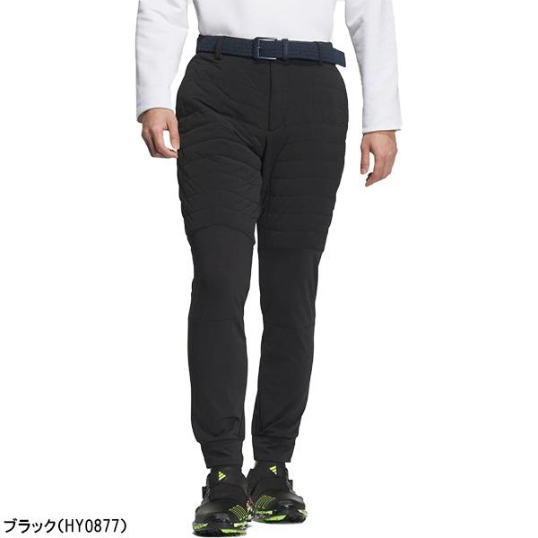 【M】秋冬 定価26,400円 アディダス ゴルフ 長袖フーディージョガーパンツ アディダス ゴルフ ロングパンツ COLD. RDY キルトコンビネーション
