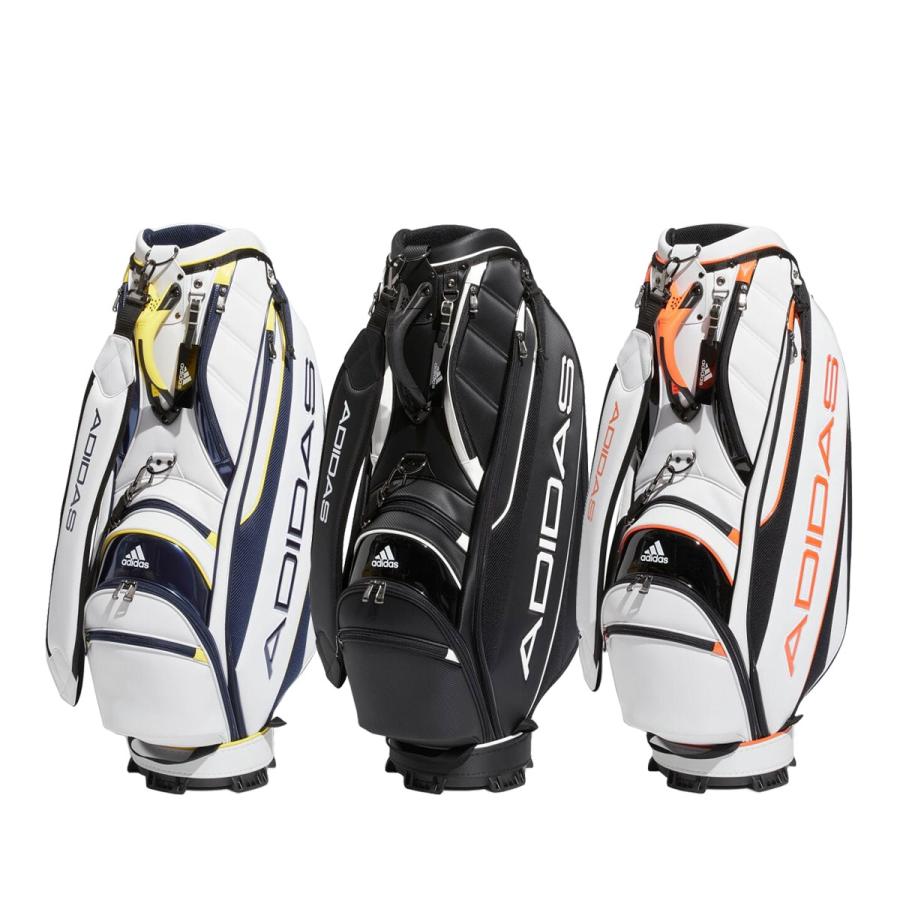 アディダス ゴルフ 9.5型 リニアロゴ キャディバッグ VU280 HG5755