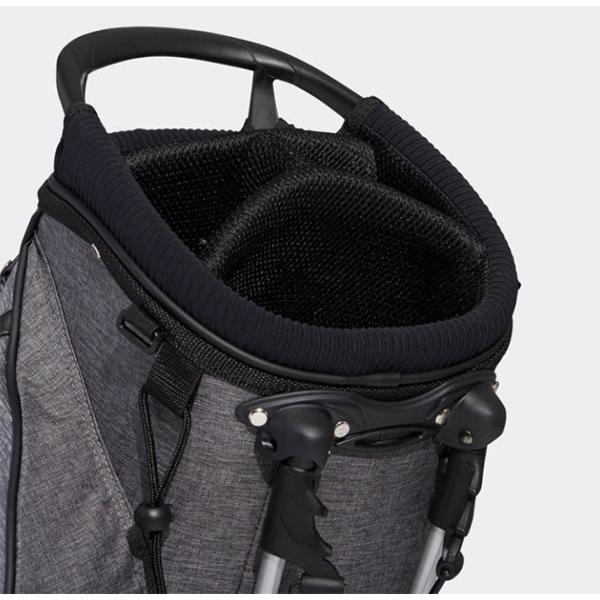 アディダスゴルフ 9.5型 キャディバッグ コーティングヘザー スタンドバッグ XA234 