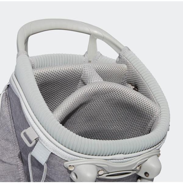 アディダスゴルフ 9.5型 キャディバッグ コーティングヘザー スタンドバッグ XA234 