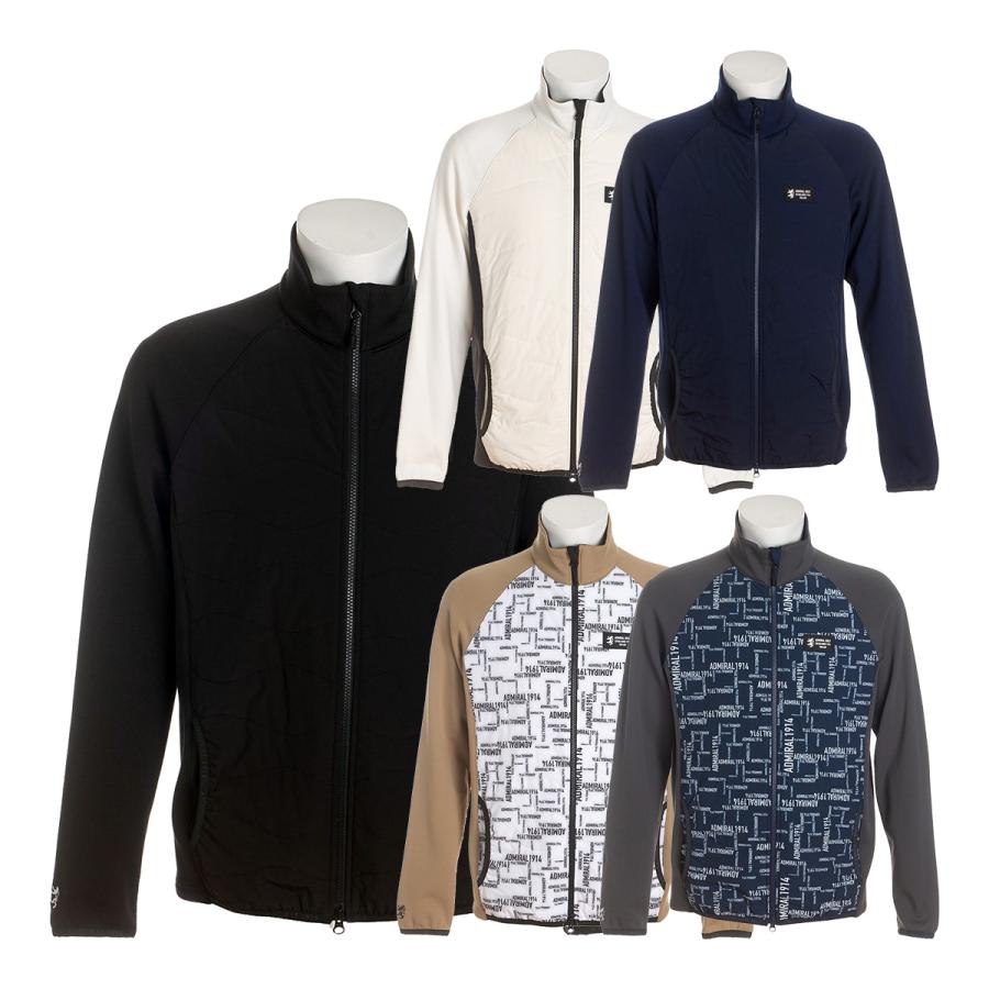 Admiral Golf アドミラルゴルフ 長袖 フルジップ キルト