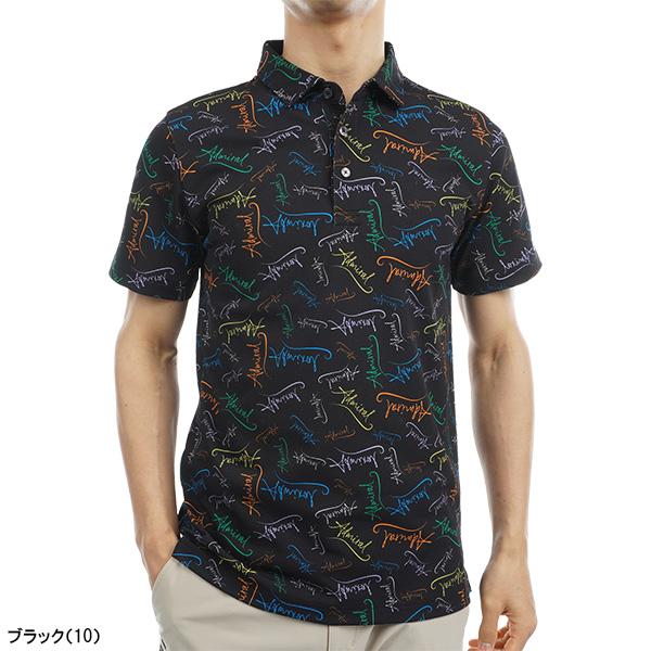 Admiral Golf（アドミラルゴルフ） 半袖 ポロシャツ マルチロゴ