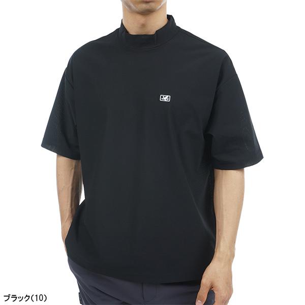 Admiral Golf（アドミラルゴルフ） 半袖 モックネックシャツ オーバー