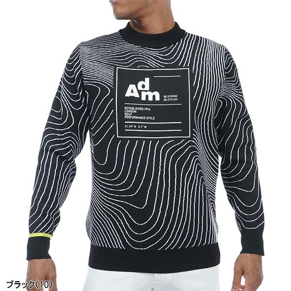 アドミラルユニセックス黒長袖トップスMサイズ新品