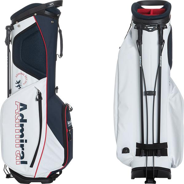 アドミラル　ゴルフキャディバッグ　スタンド式 　8.5型　ナイロン製 Admiral Golf アドミラルゴルフ 8.5型 スタンドキャディバッグ