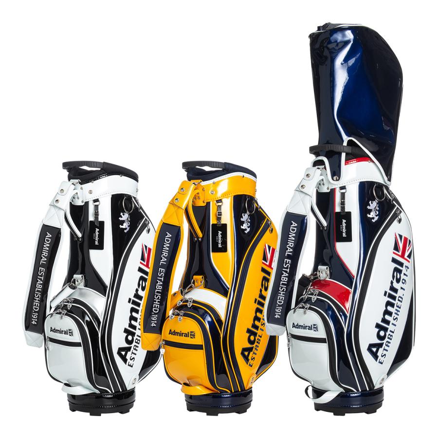 Admiral Golf（アドミラルゴルフ） 9.0型 キャディバッグ エナメル