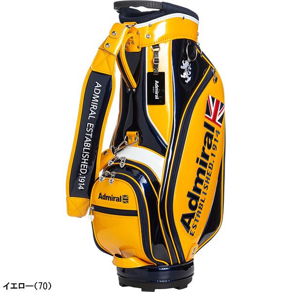 Admiral ゴルフバッグ イギリス　エナメル Admiral Golf アドミラルゴルフ 9.0型 キャディバッグ エナメル
