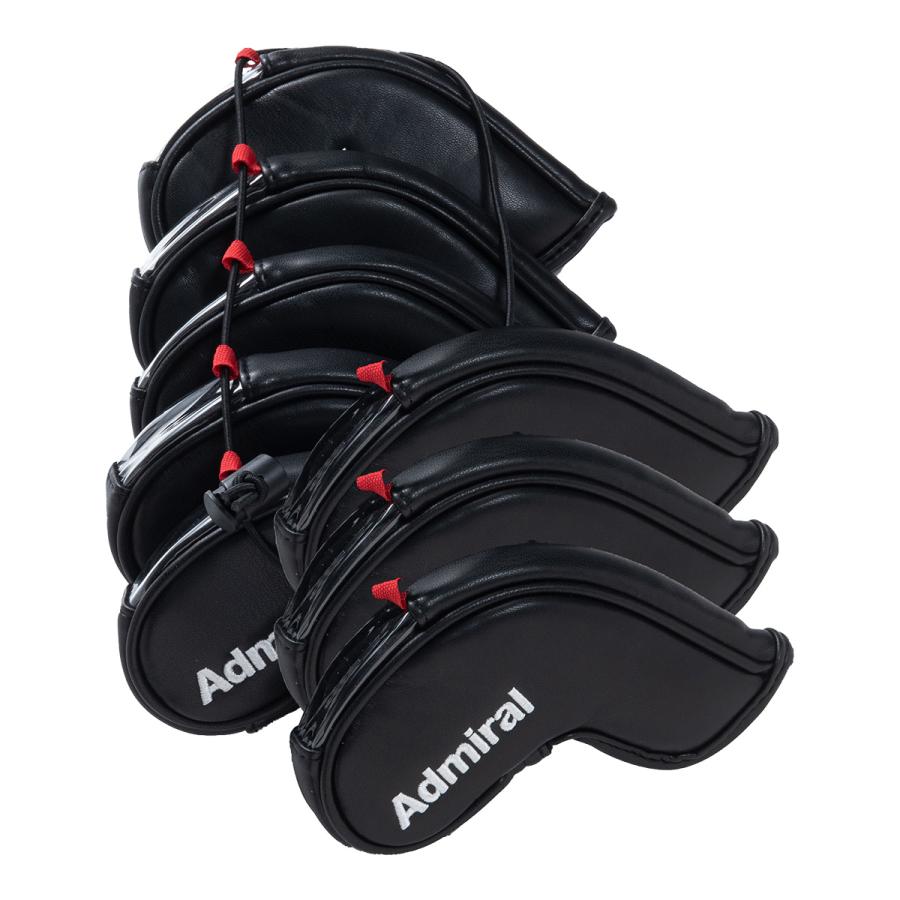 【送料無料】アドミラル ゴルフ ADMG2BH8 8個セット 個別 アイアンカバー ヘッドカバー Admiral Golf（アドミラルゴルフ） ヘッドカバー アイアンセット 8個