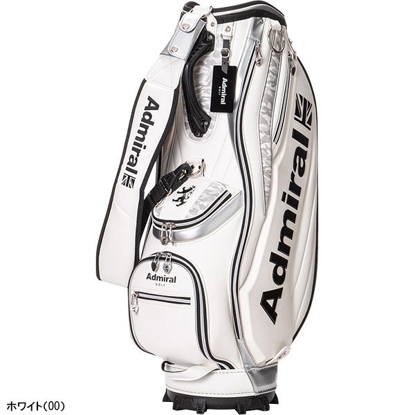 Admiral ゴルフキャディバッグ ホワイト Admiral Golf アドミラル ゴルフ キャディバッグ カートキャディ