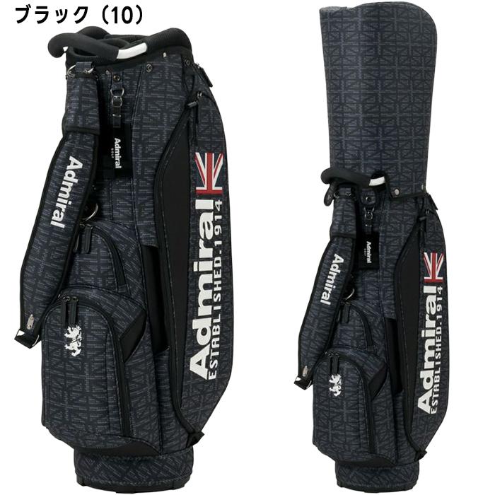 Admiral キャディバッグ admg6ac7 ブラック Admiral Golf（アドミラルゴルフ） アドミラル ゴルフ 9.0型 カート