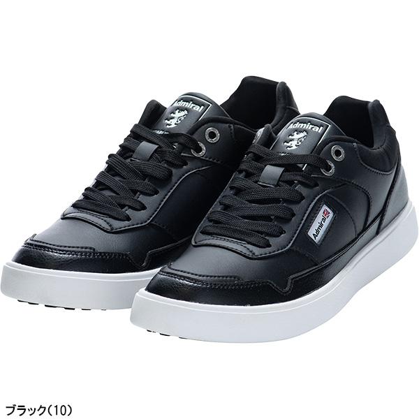 アドミラル ゴルフシューズ ミッドカット 黒 27cm 新品 防水 スパイクレス Admiral Golf（アドミラルゴルフ） ゴルフシューズ スパイクレス