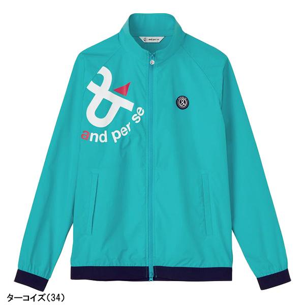 and per se（アンパスィ） レディース 長袖 フルジップ マルチウェザー