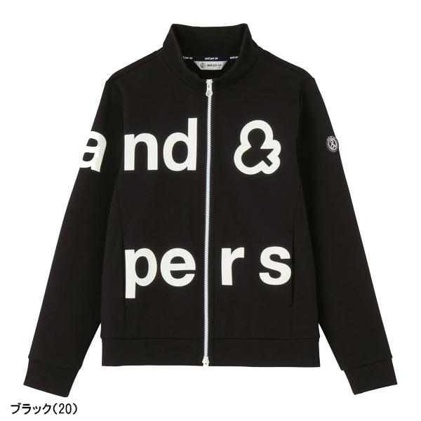 and per se（アンパスィ） レディース 長袖 フルジップブルゾン