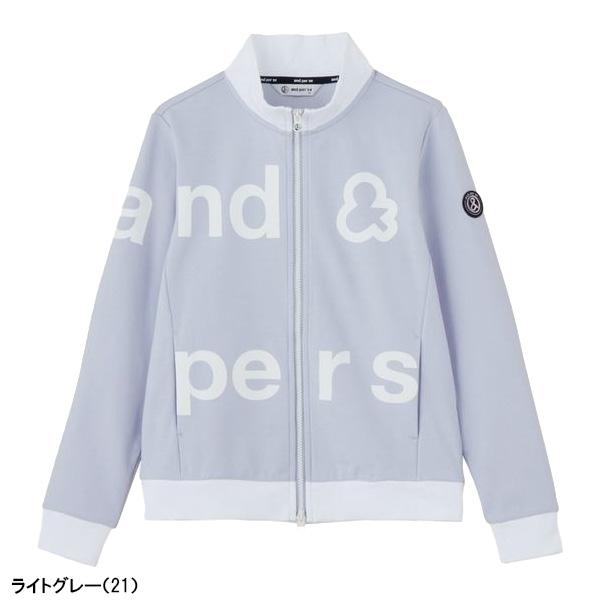 and per se（アンパスィ） レディース 長袖 フルジップブルゾン