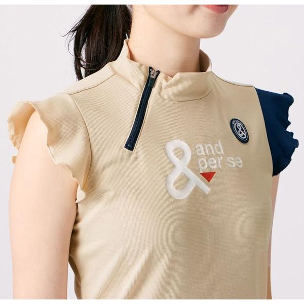 アンパスィ ショート丈トップス モックネック レディース サイズM 楽天市場】30%OFF セール and per se アンパスィ レディース