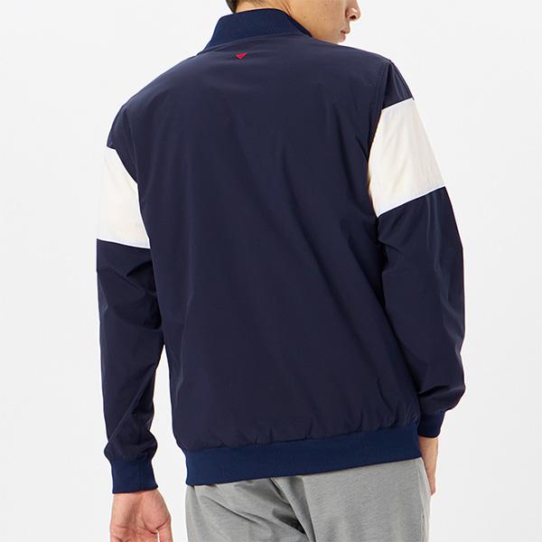 and per se（アンパスィ） 長袖 フルジップブルゾン ストレッチ エ